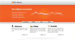 Desktop Screenshot of elkros.hr